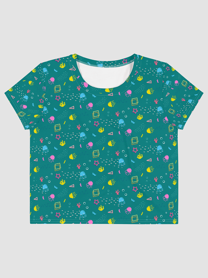 Shifty Seas pattern crop tee product image (2)
