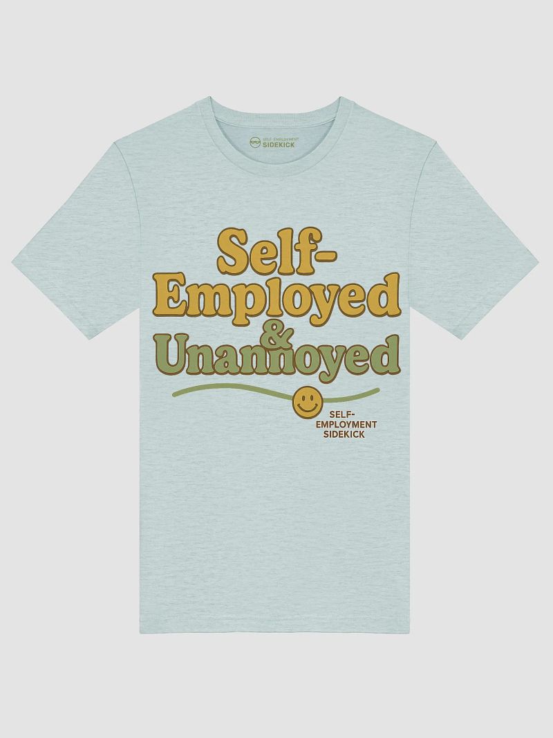 Self-Employed & Unannoyed T-shirt (Cheddar and Broccoli)