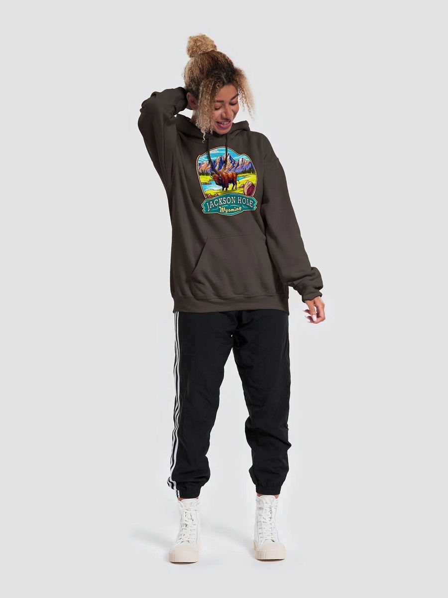 Jackson Hole Wyoming - American West Wilderness Hoodie product image (5)