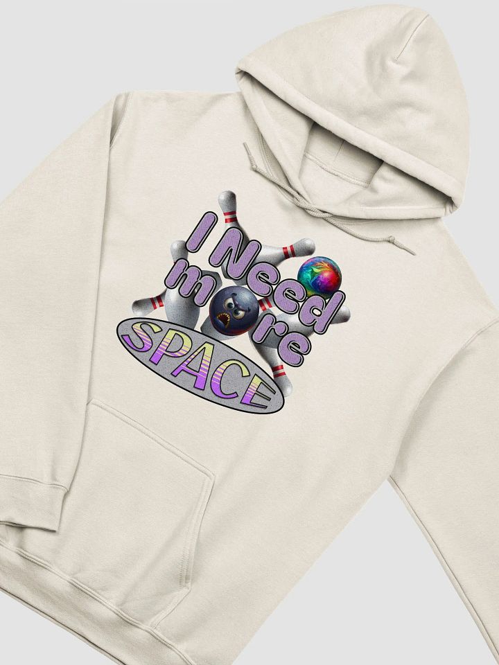 I Need More Space Bowling Angry Ball Classic Hoodie product image (20)