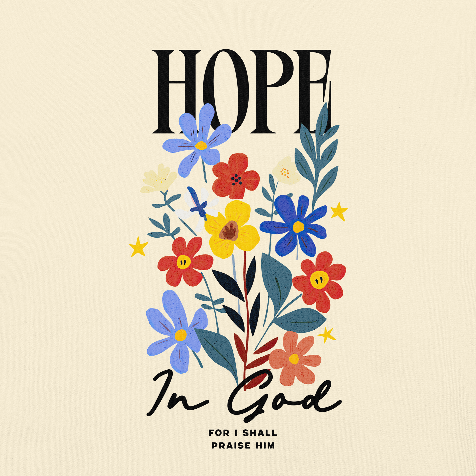 Hope In God - Black Design product image (3)