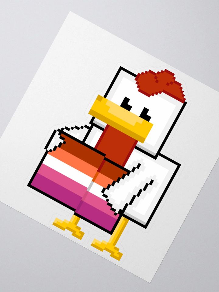 Lesbian Pride Sticker product image (5)