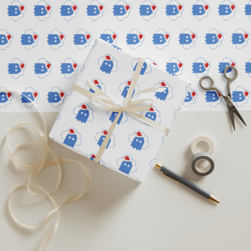 Fang Festive Wrapping Paper product image (3)