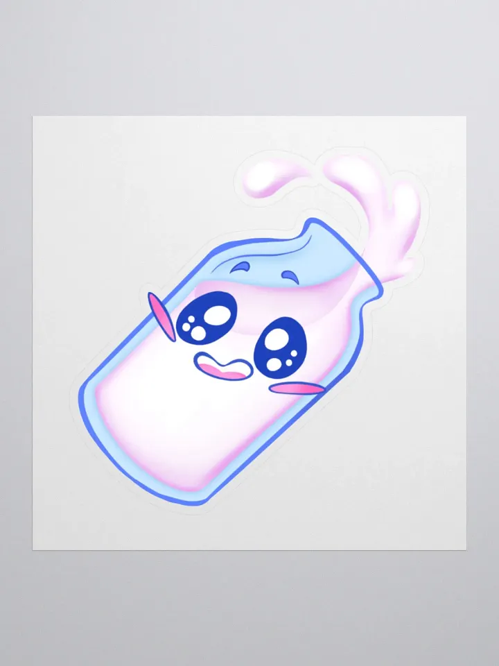 Kawaii Milk Bottle Sticker product image (1)
