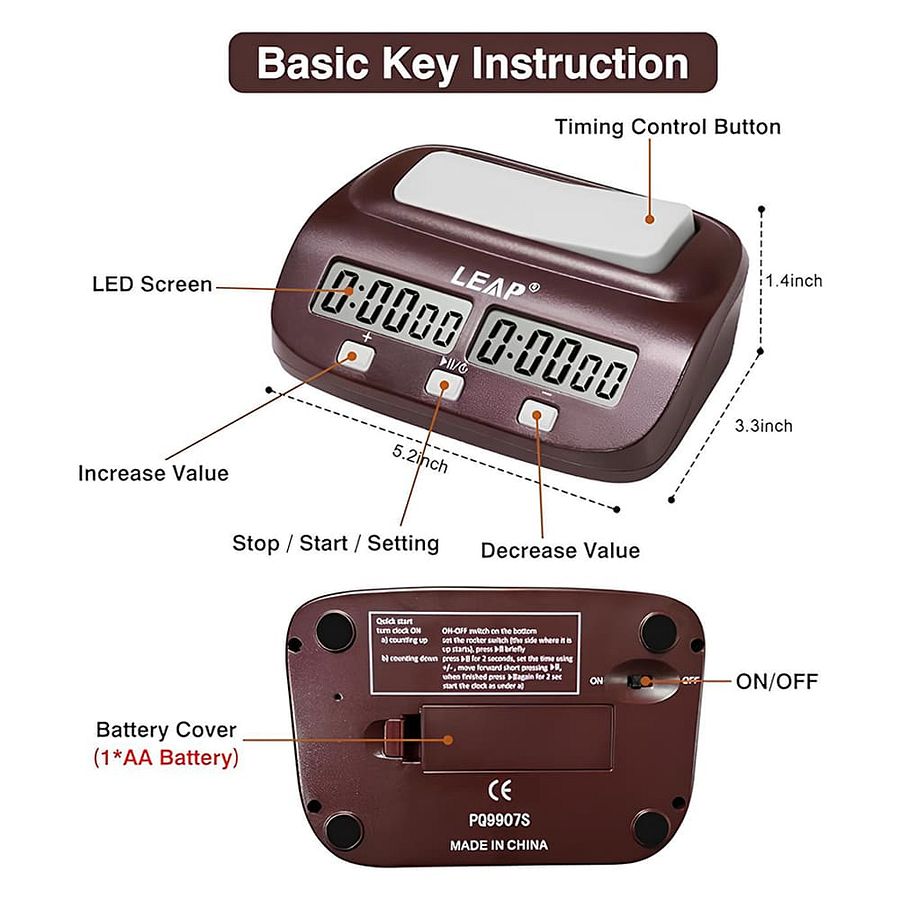 LEAP Chess Clock product image (3)
