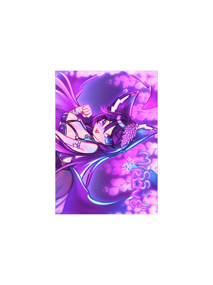 Miss Rave Wisteria Print product image (3)