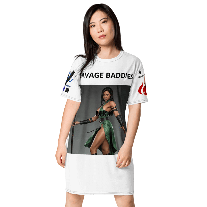LET GET COOKIN SAVAGE BADDIE DT SHIRT DRESS product image (1)
