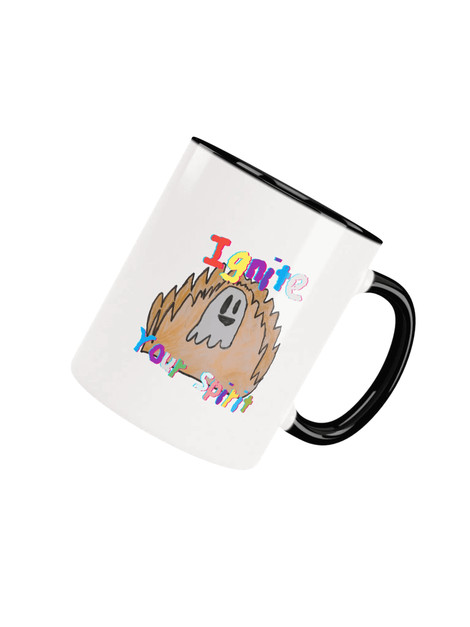Ignite Your Spirit Ceramic Mug with Color Inside product image (54)