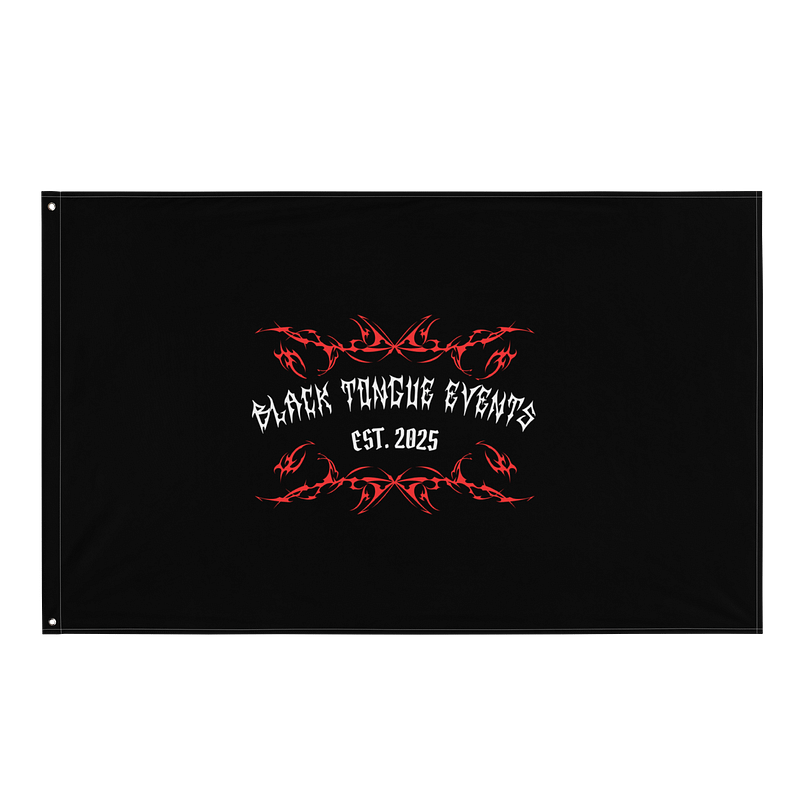 Black Tongue Events Flag