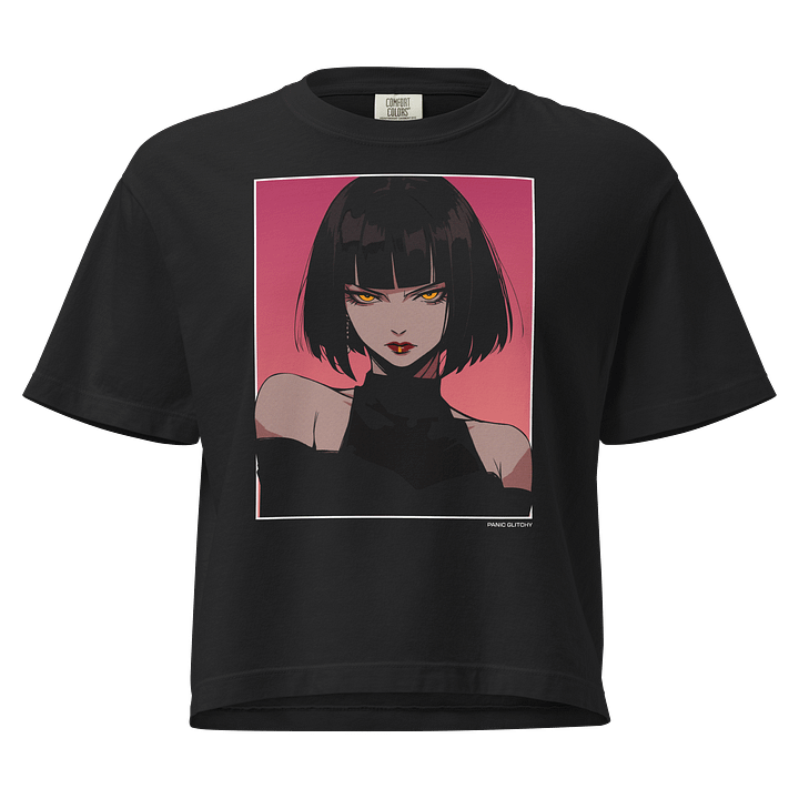 Radiant Gradient Stare ladies boxy tee product image (1)
