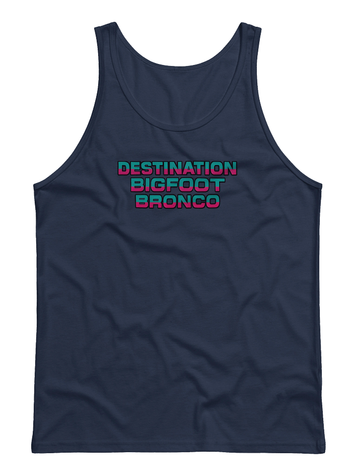 2025 Bronco Beach Bash Ocean City / Destination Bigfoot Bronco Collab | Full Frontal Bella+Canvas Jersey Tank (Multiple Colors Available) product image (5)