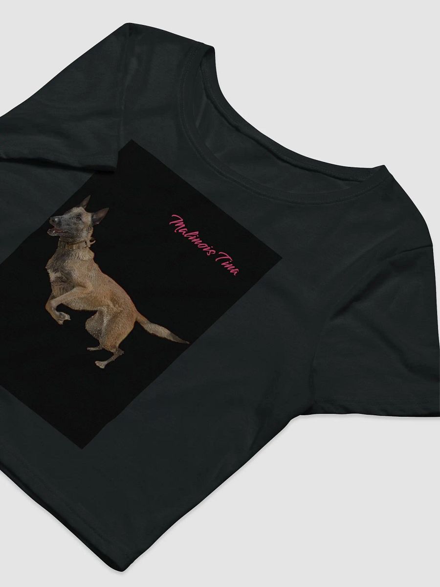 Soulful Pup Women's Crop Tee Malinois Tina product image (5)