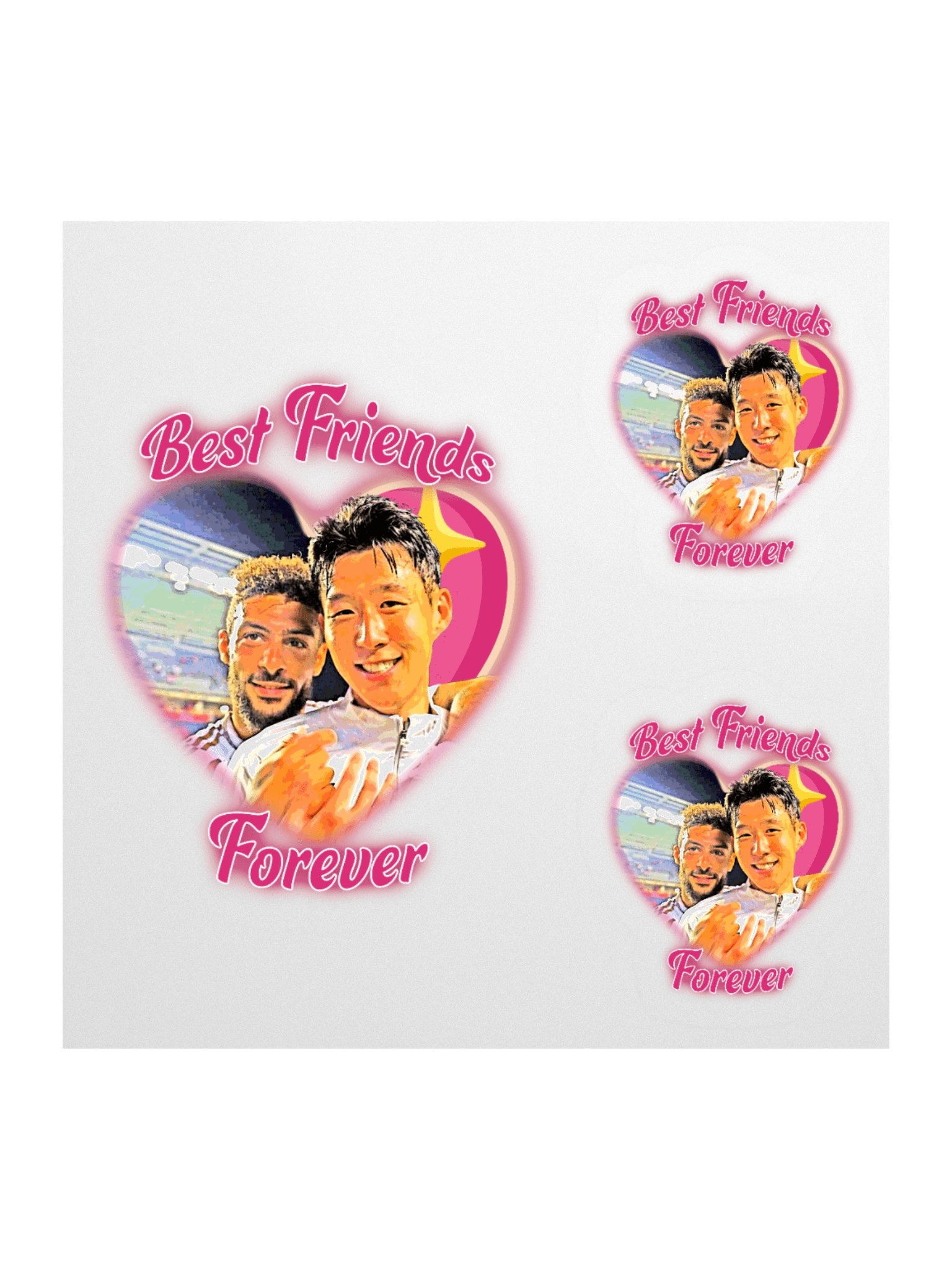 Son Heung-min / Denis Bouanga BFF Stickers product image (1)