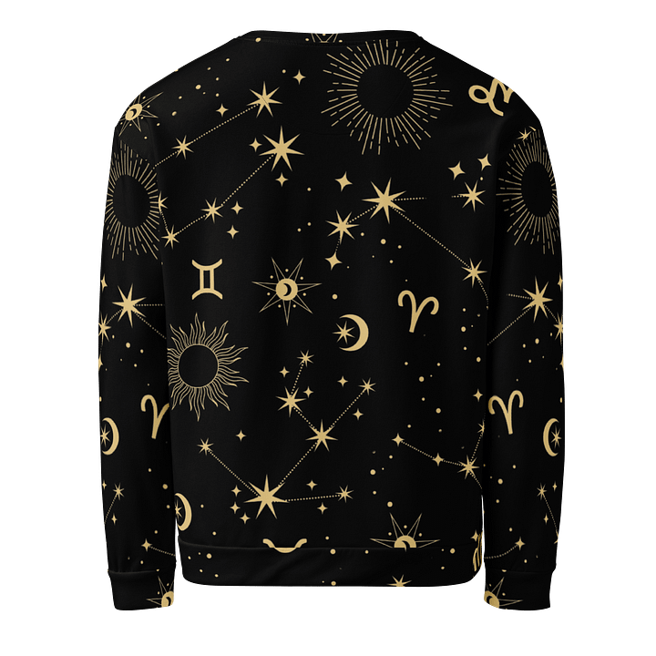 Celestial Zodiac All-Over Print Sweatshirt product image (2)