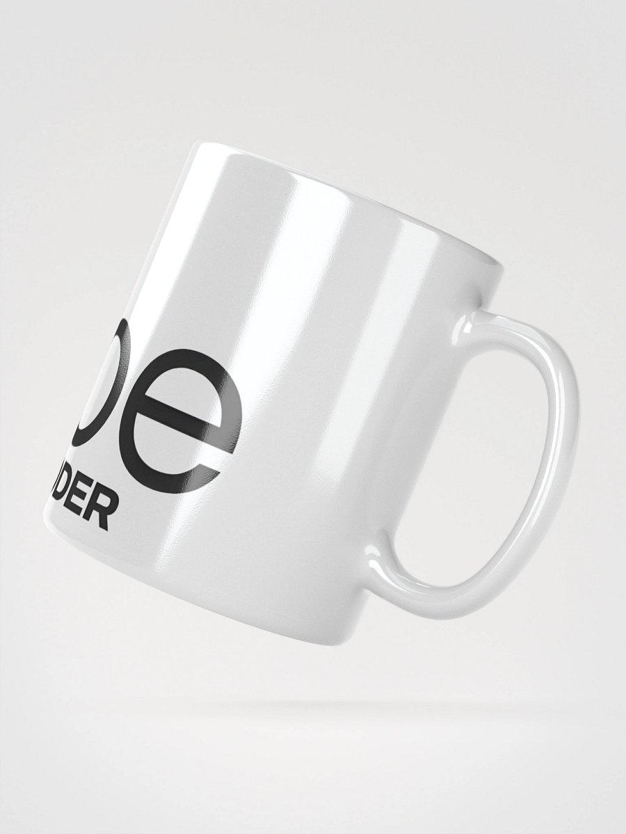 Vibe Coder White Glossy Mug product image (5)