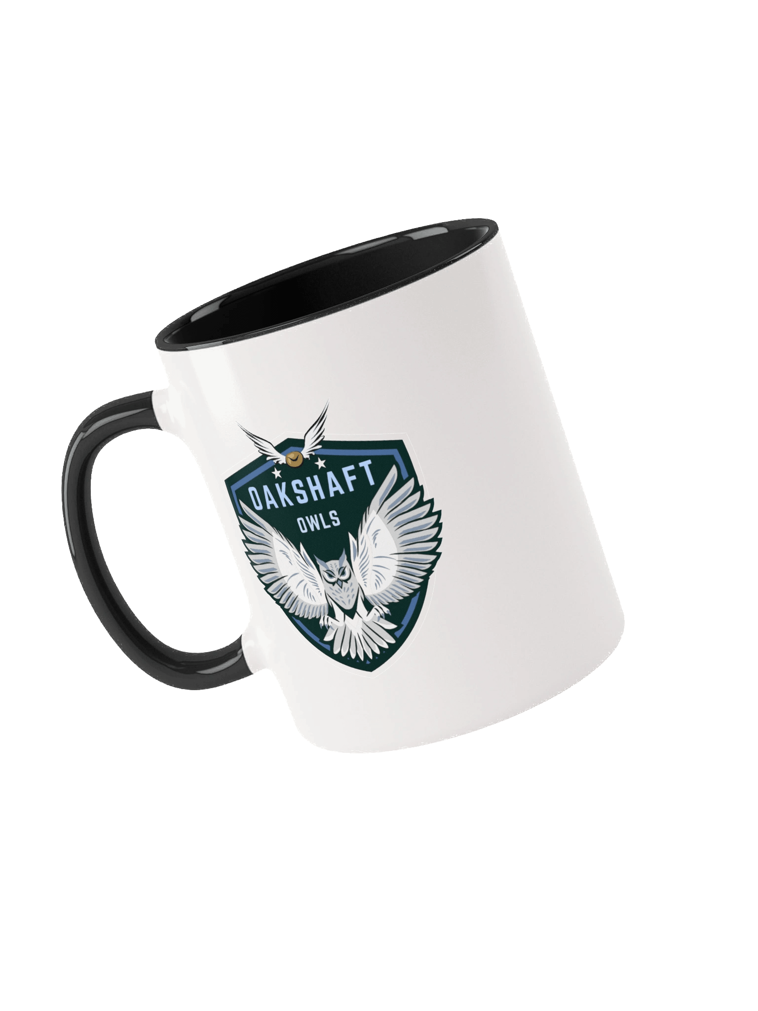 Oakshaft Owls Team Ceramic Mug with Color Inside product image (12)