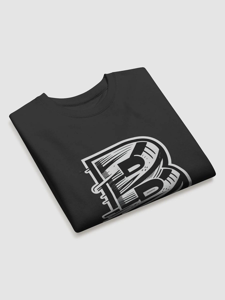 Dynamic Motion Letter B Graphic Sweatshirt product image (3)