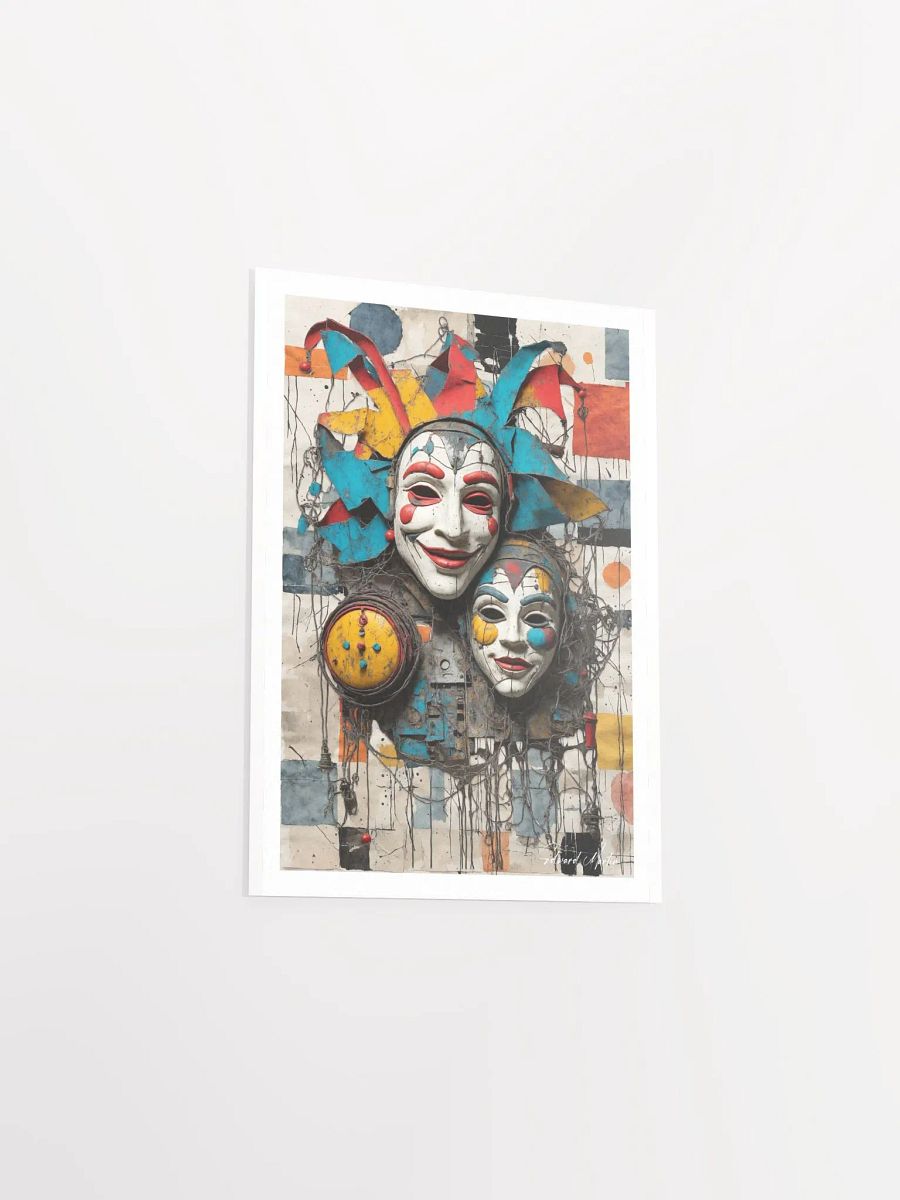 'Laugh, Laugh, Laugh' by Edward Martin-Mixed Media Collage Print product image (4)