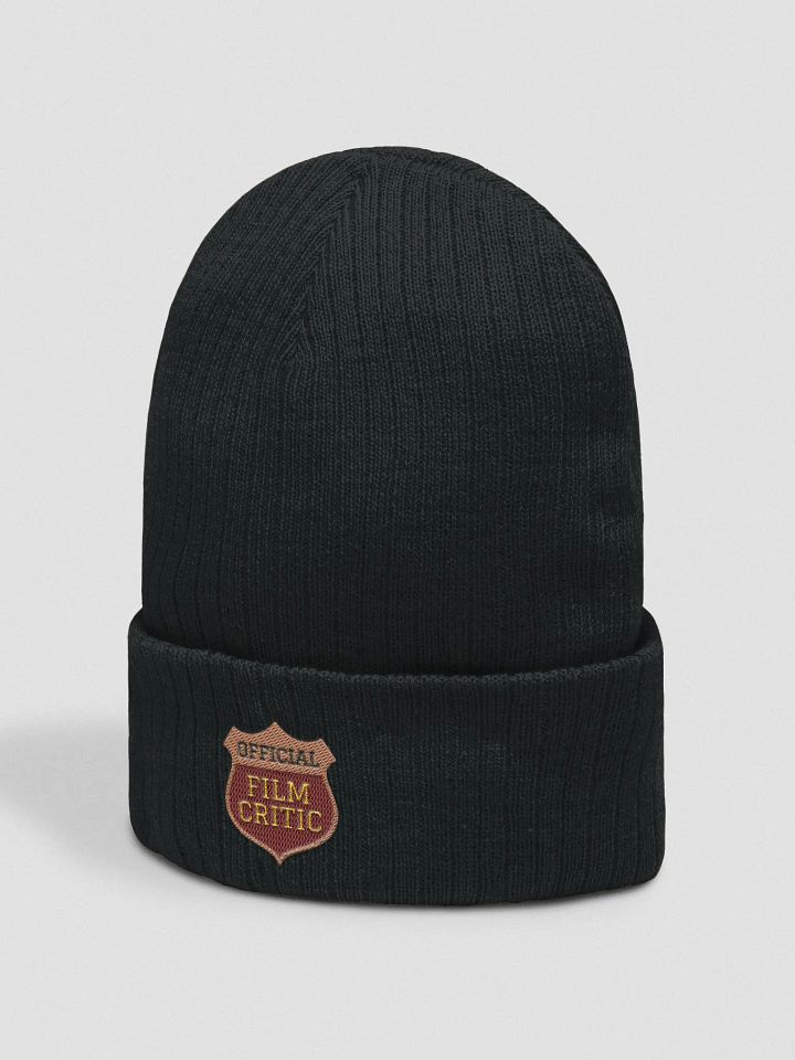 Official Critic Ribbed Beanie product image (5)