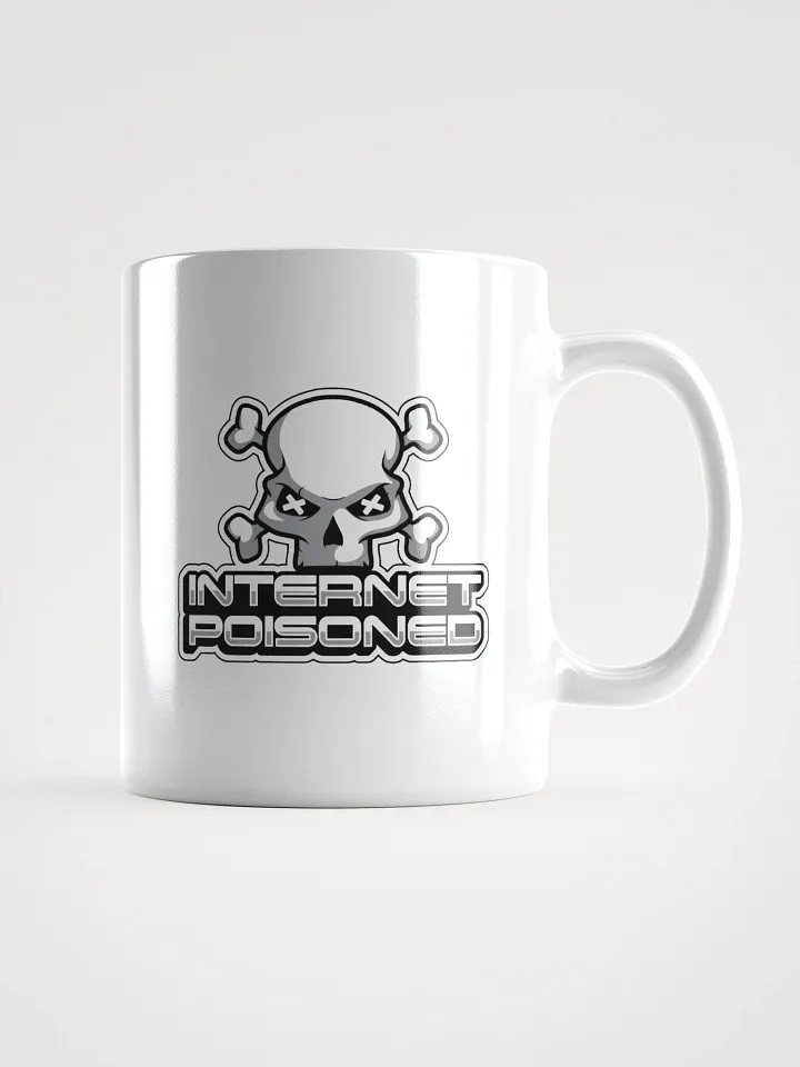 Internet Poisoned Y2K Coffee Mug – Funny Goth Meme Cup product image (1)