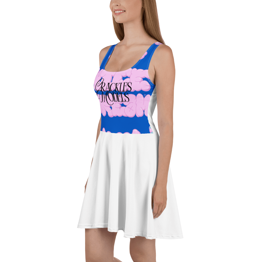 Nice Dream Crackles Models Skater Sun Dress product image (3)