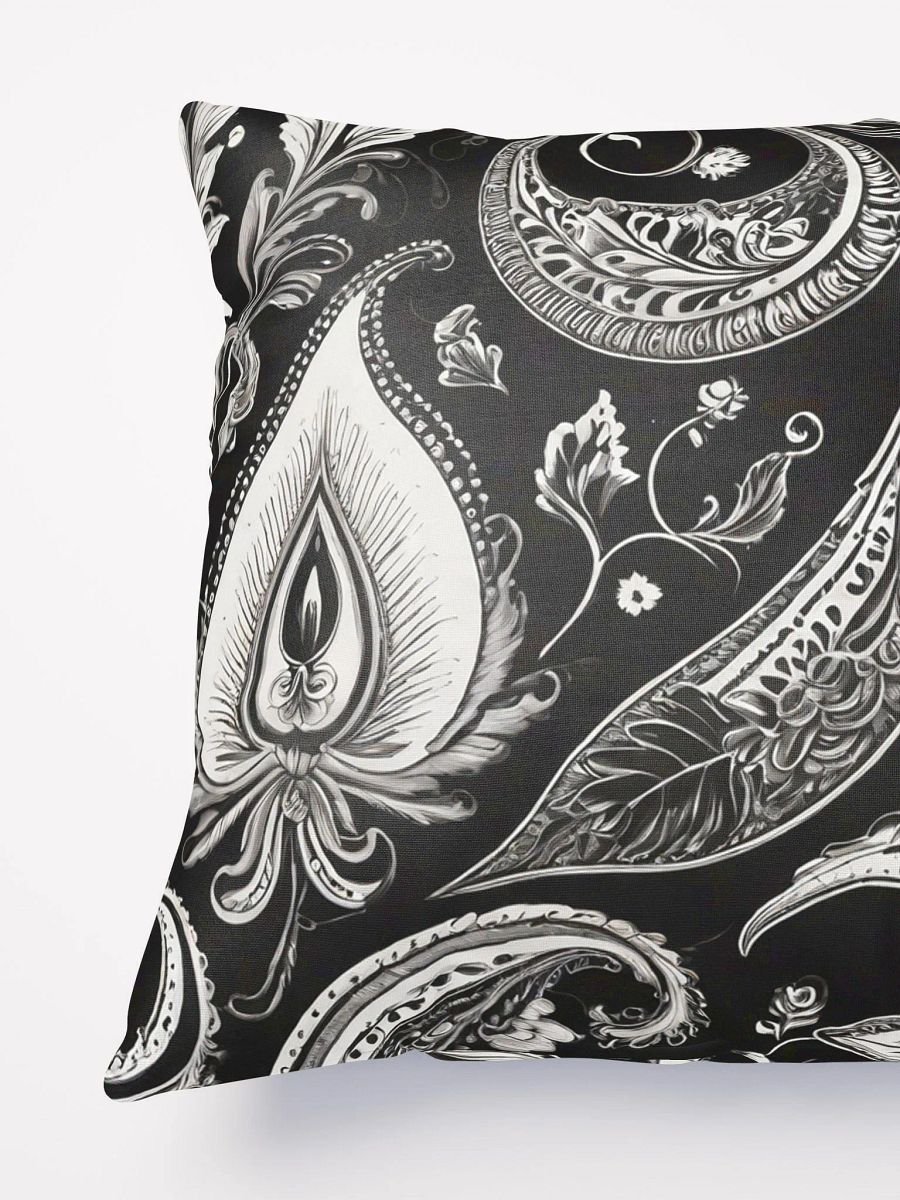 Black & White Seamless Pattern Pillow product image (6)