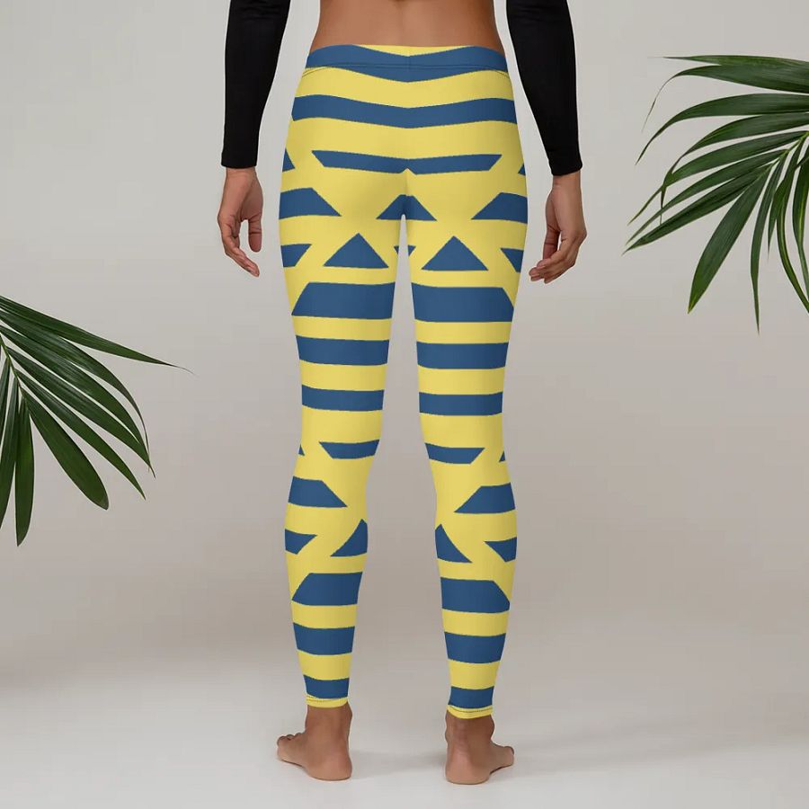 Geometric Fusion All-Over Print Leggings product image (4)