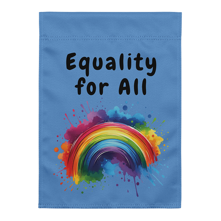 Equality For All Inclusive garden flag product image (1)