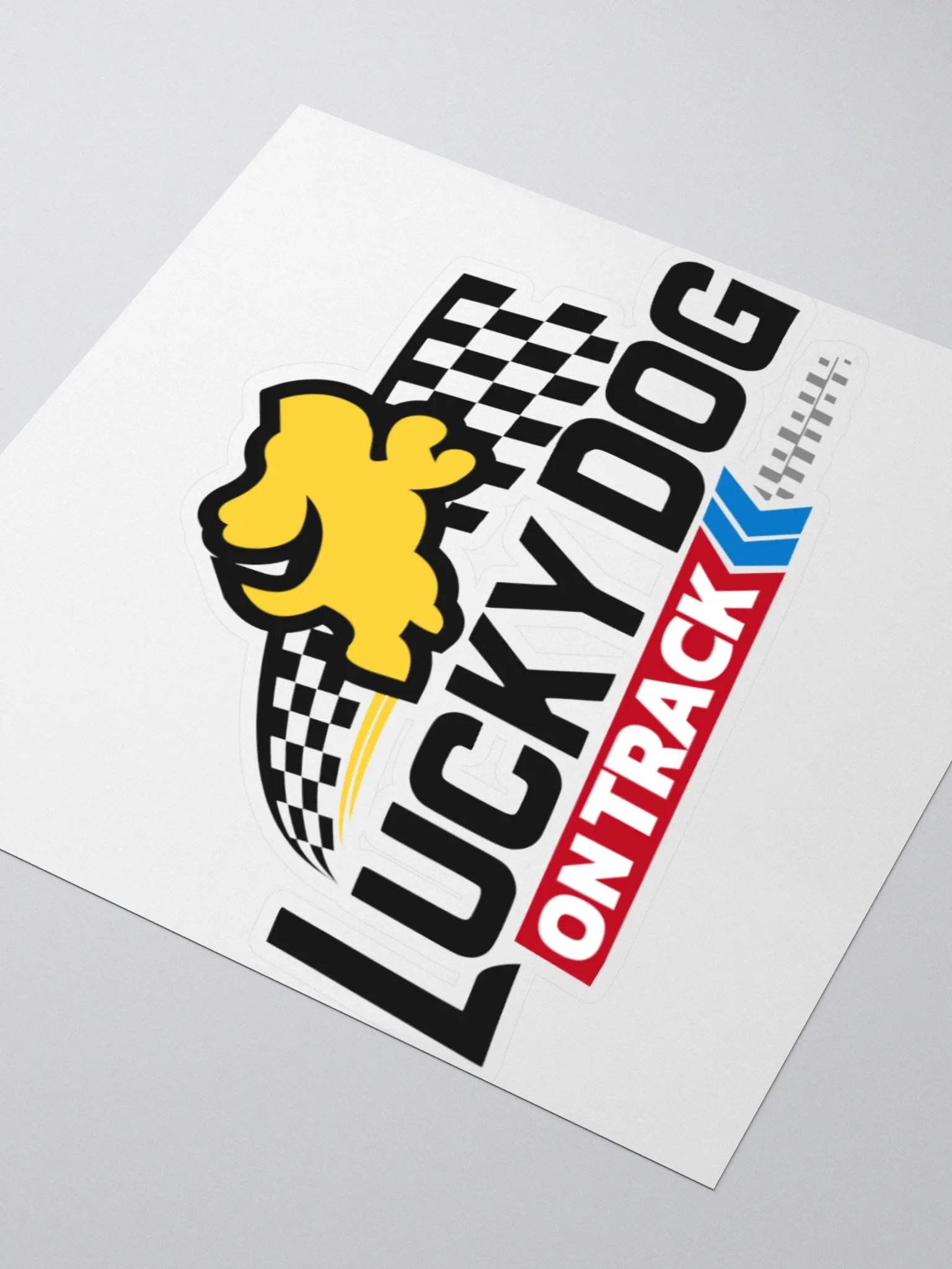 Lucky Dog On Track Stickers product image (3)