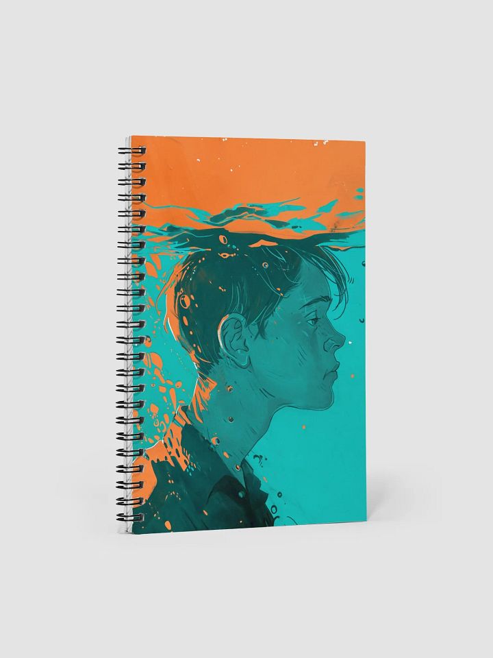 Submerged Serenity Spiral Notebook product image (1)