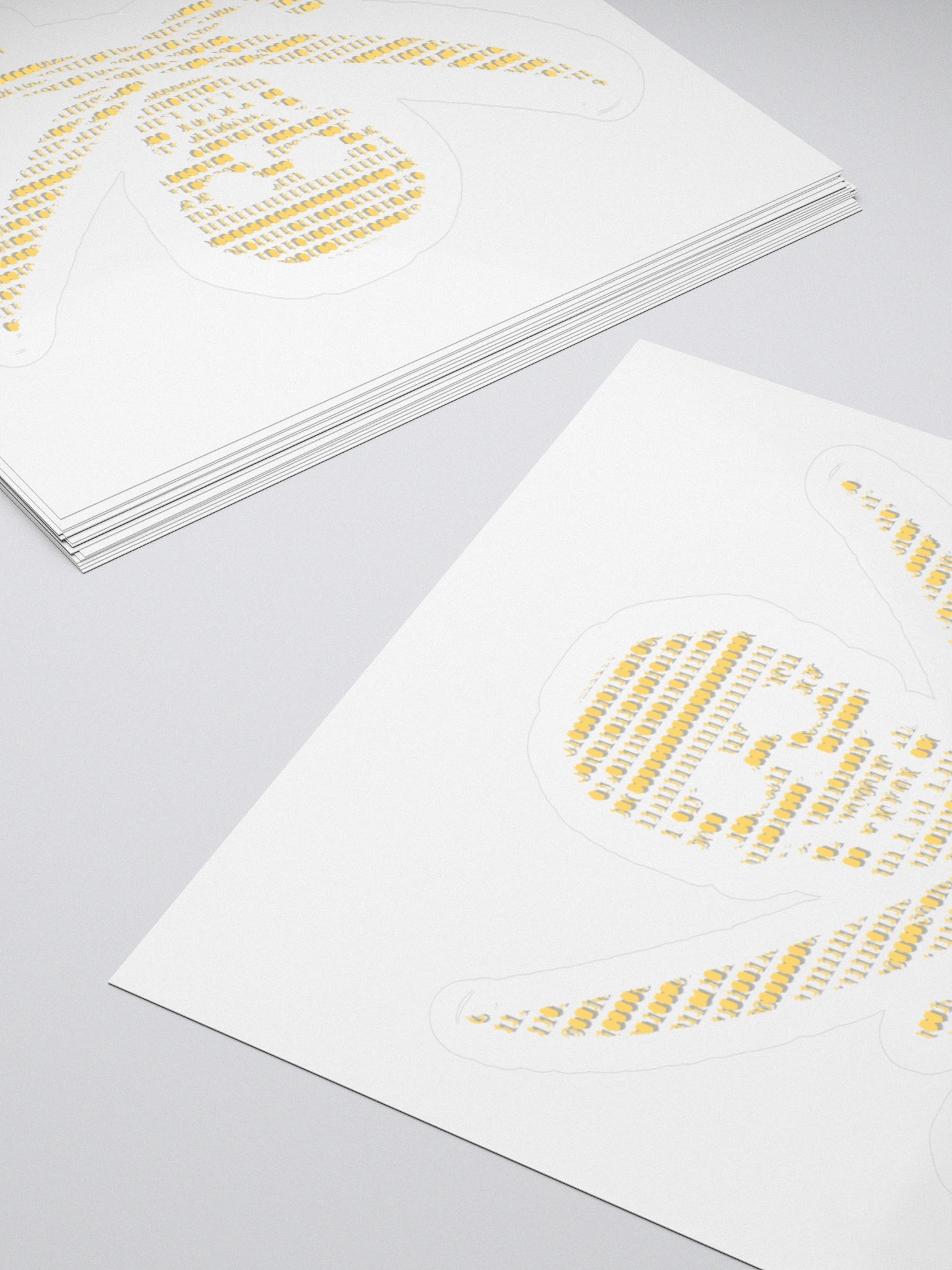Binary Pirate Kiss Cut Stickers product image (12)