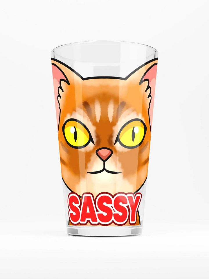 SASSY Pint Glass product image (1)