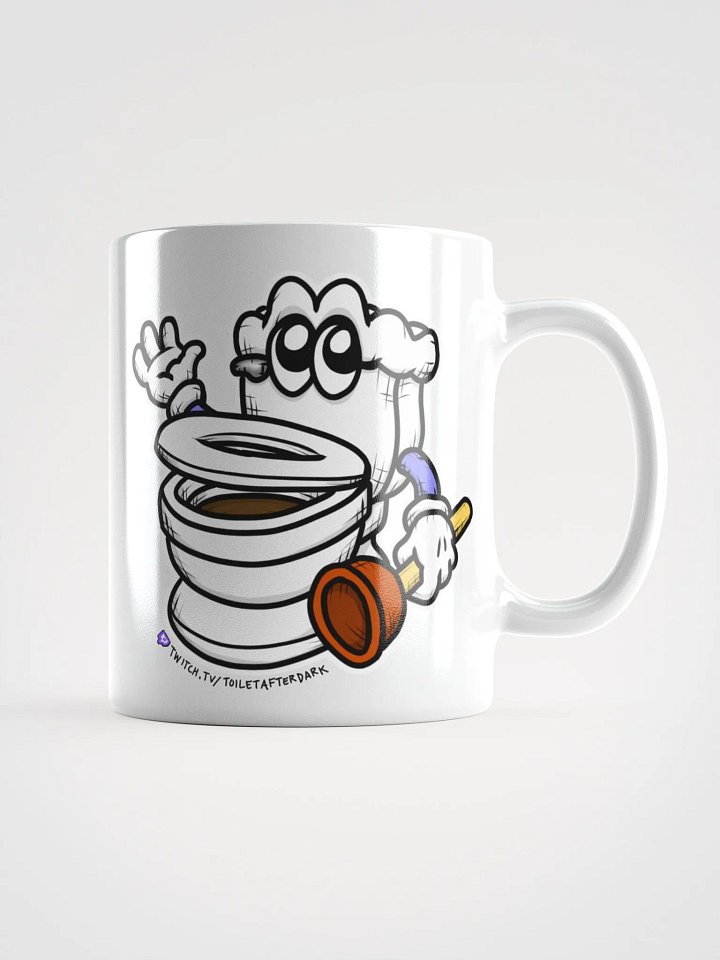 Tell It to My Toilet Mug- White product image (1)