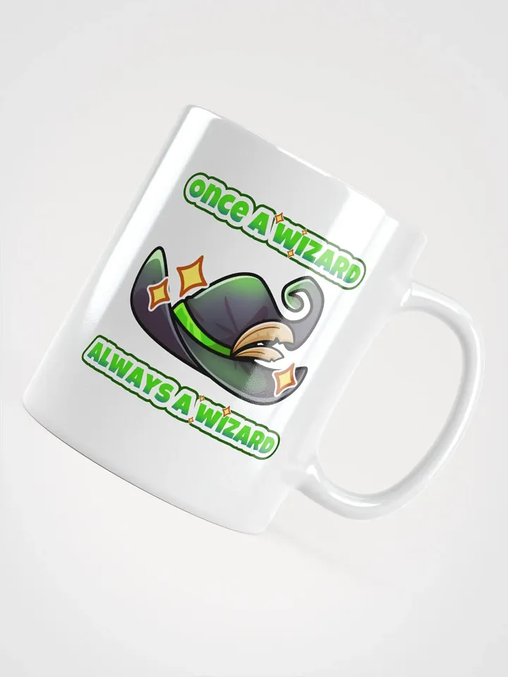 Once a Wizard, Always a Wizard Mug (White) product image (1)