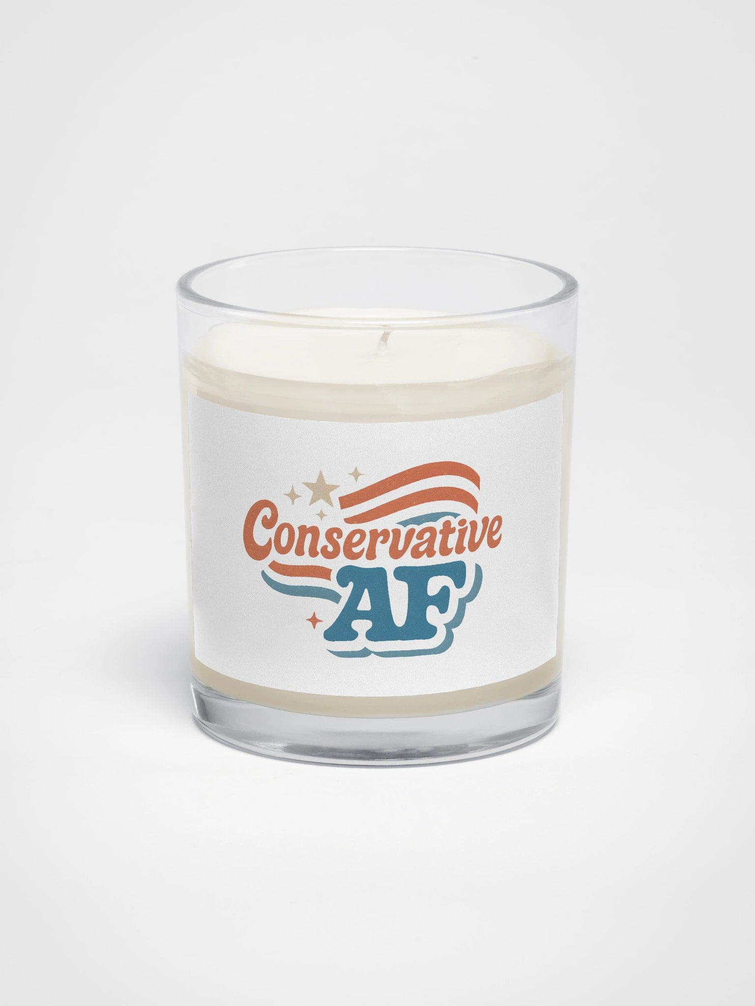 Conservative AF Unscented Soy Candle product image (1)
