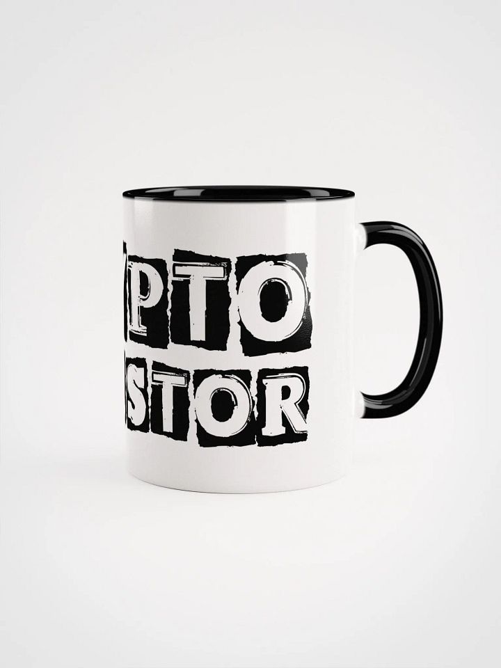 Vibrant Surprise Ceramic Mug 'Crypto Investor' product image (1)