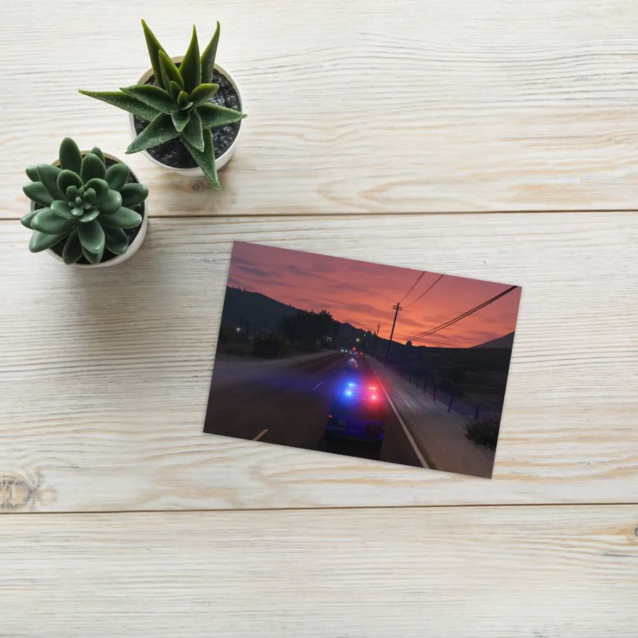 Sunset Sentinel Greeting Card product image (9)