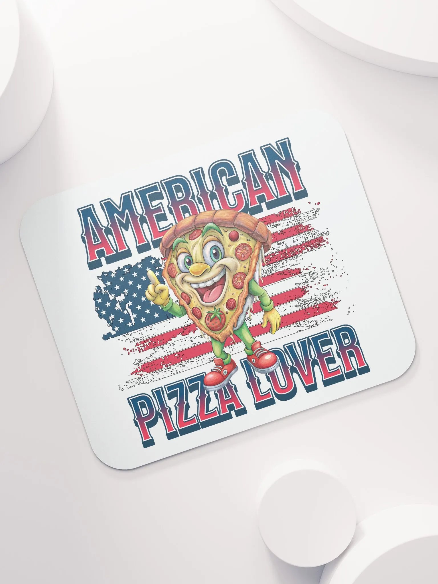 American Pizza Lover Mouse Pad product image (5)
