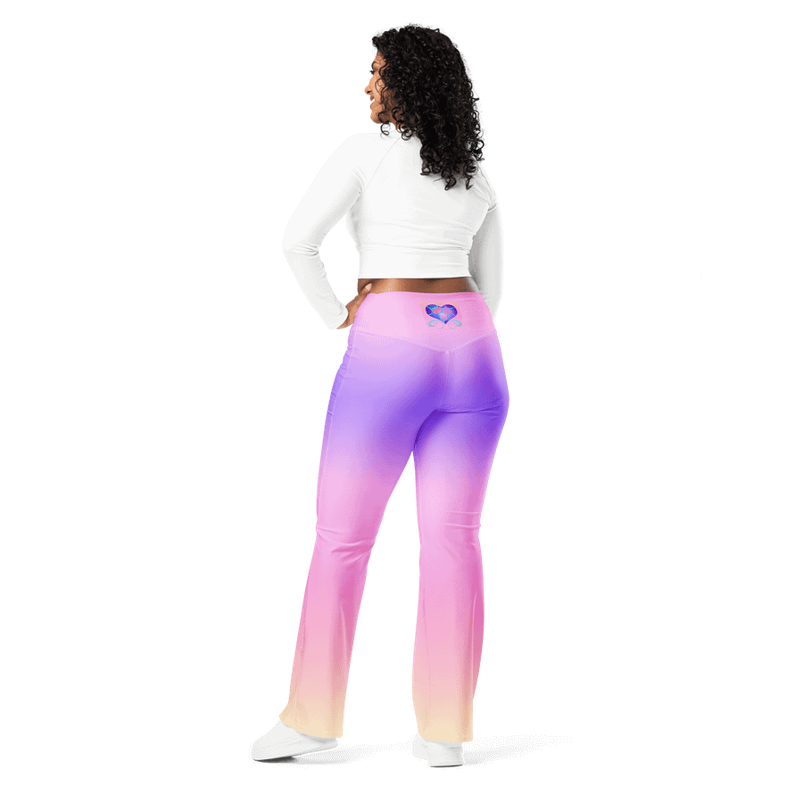 Sunset Gradient and DiesmaHeart Flare Leggings product image (3)