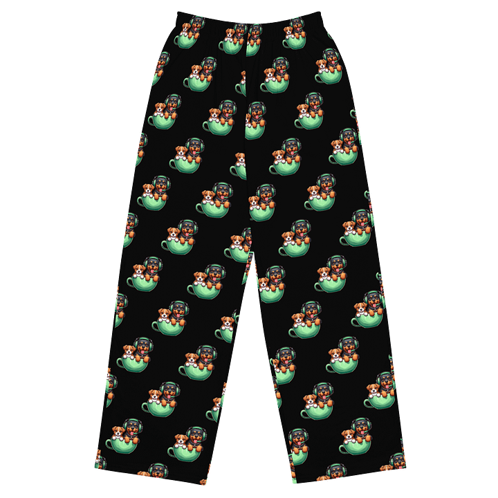 Rotten Pup Fan Club: Unisex Wide-Leg Pants product image (1)