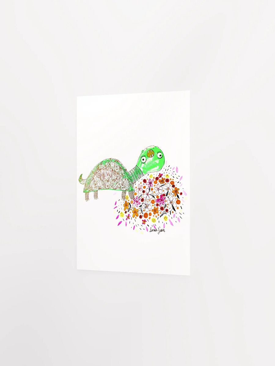 Happy Turtle matte poster product image (19)