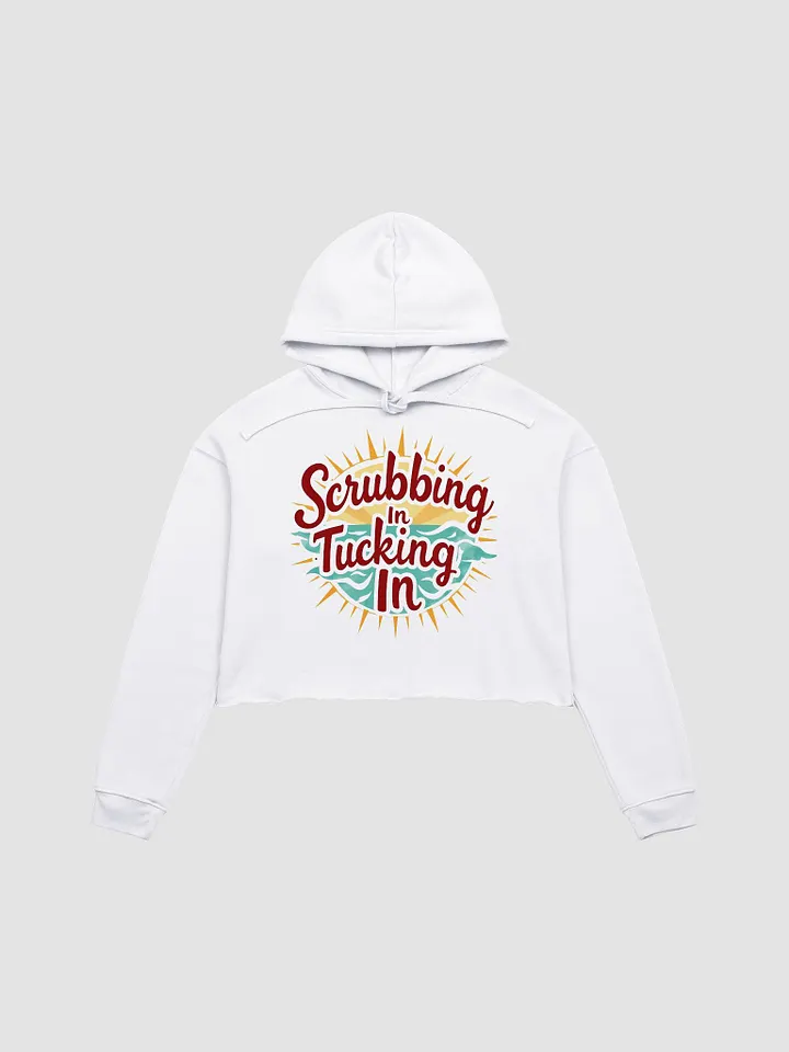 Sunwave Scrubbing Crop Hoodie product image (4)