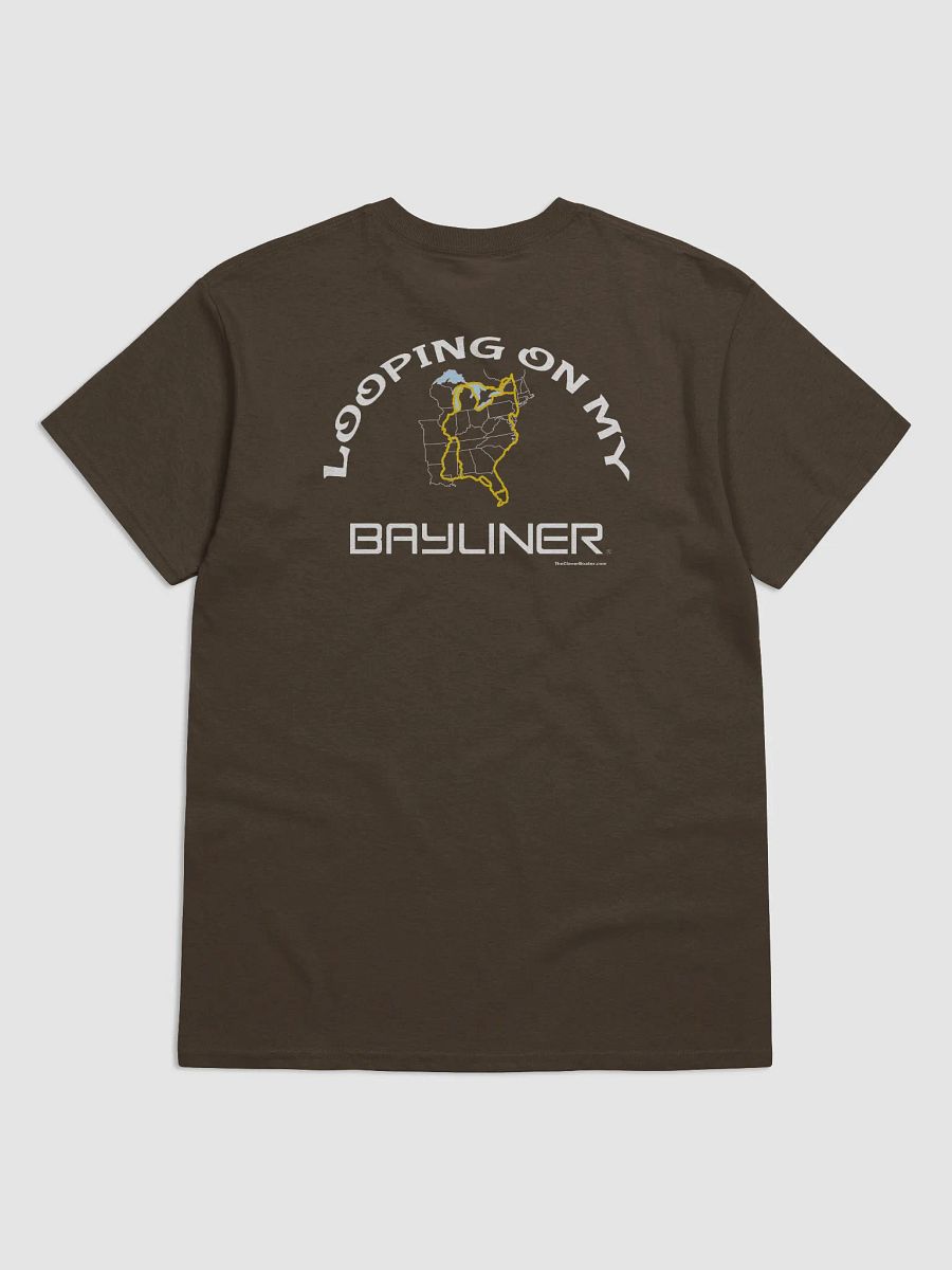 Looping On My Bayliner - T-Shirt - Dark Shirt w/White Logo product image (1)