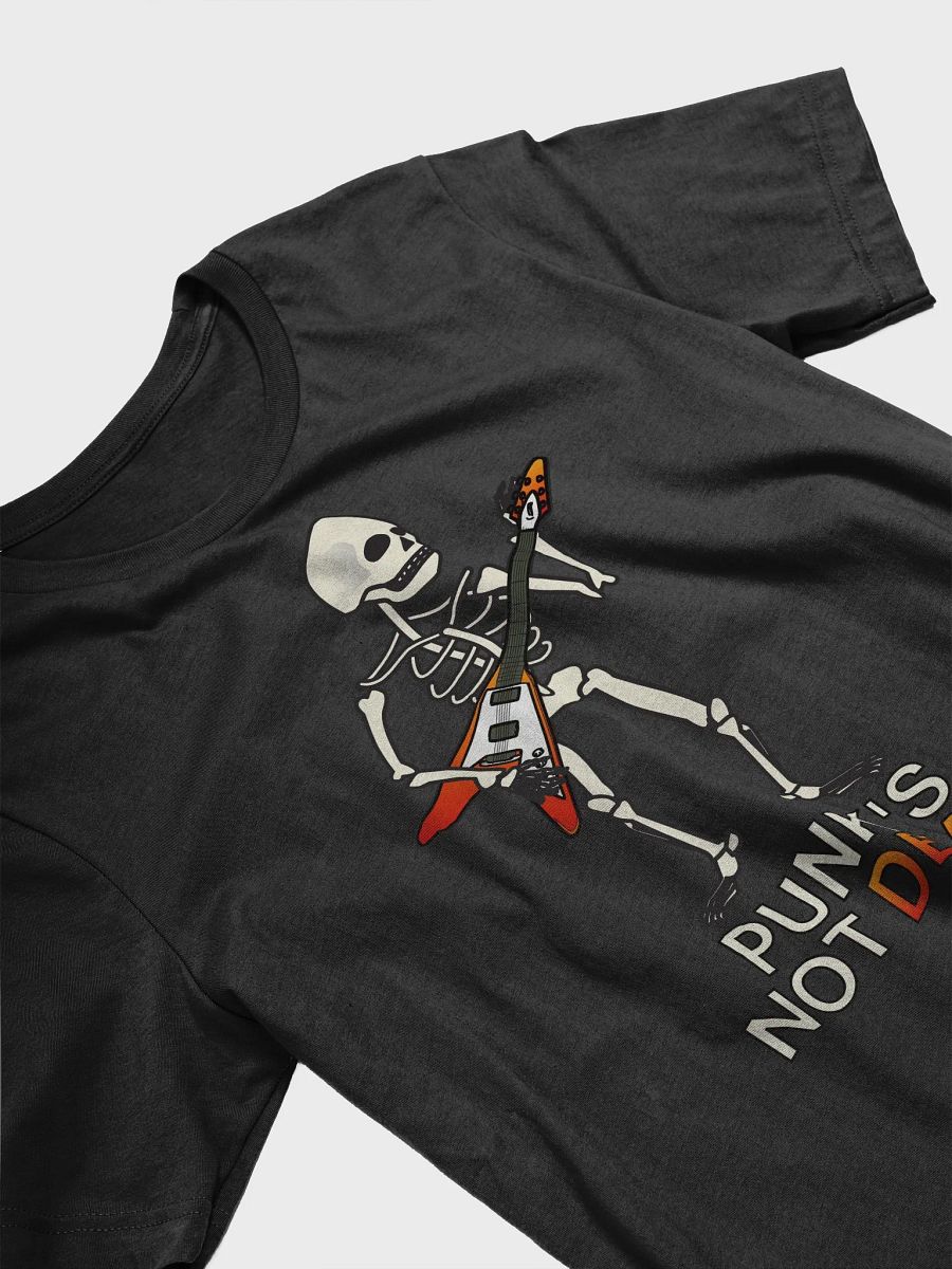 Punk's Not Dead with Skeleton Guitarist T-Shirt product image (3)
