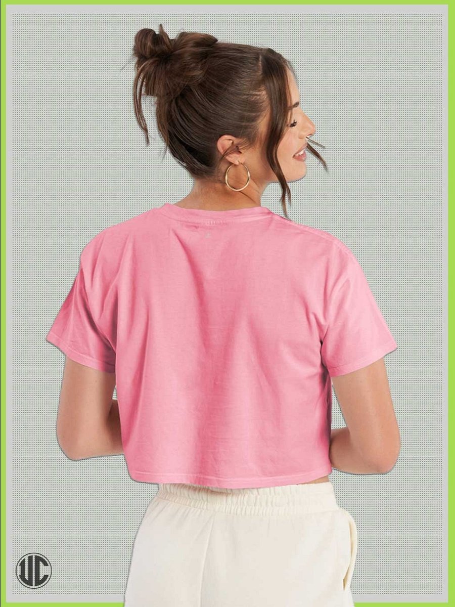 Crop Top | Cocoa Beach Original Crop Top Surfer T-Shirt product image (18)