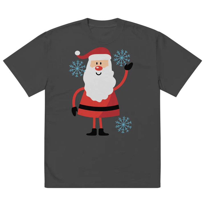 AS Colour Premium Oversized Faded T-Shirt ：MerryChristmas product image (5)
