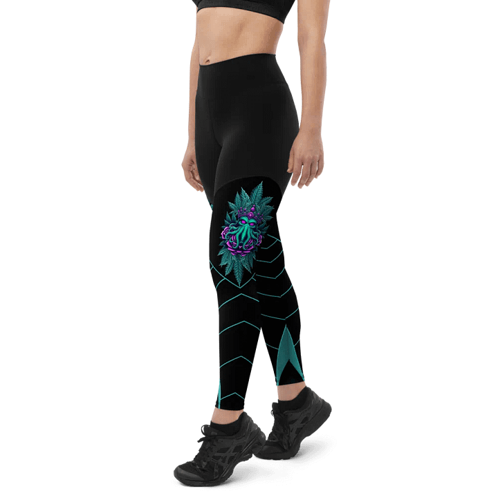 Cthulhu Royalty Athletic Leggings product image (1)