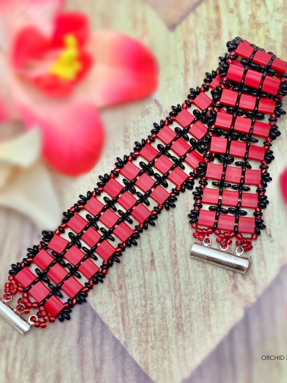 Beading Pattern – Twilight Tila Bead Bracelet product image (8)
