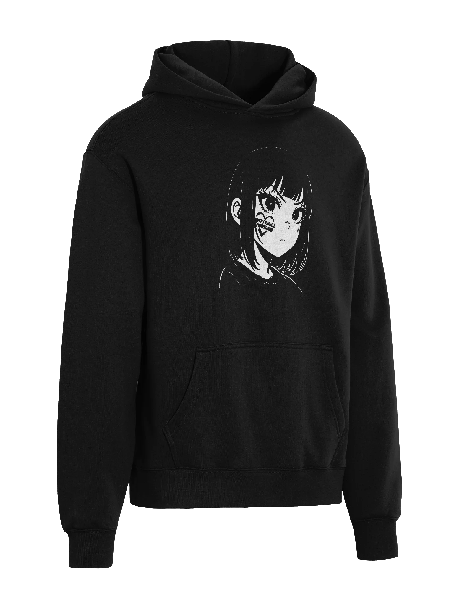 Lover's Tattoo Oversized Hoodie product image (4)