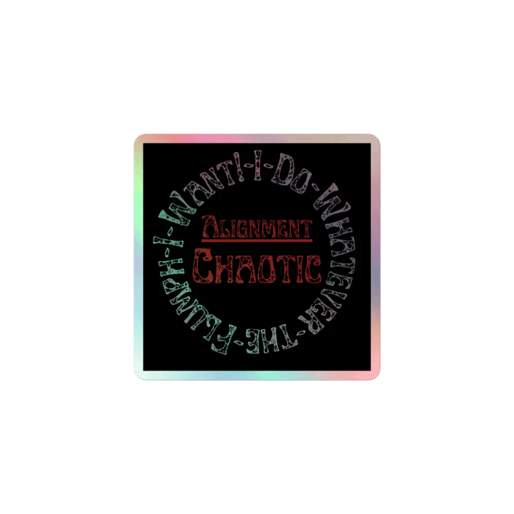 Aligment Chaotic. product image (1)